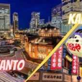 Những điểm khác nhau thú vị giữa vùng Kanto và Kansai