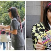 Thông điệp quảng cáo trên khăn giấy bỏ túi