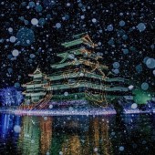 Lễ hội ánh sáng kỳ ảo tại lâu đài Matsumoto