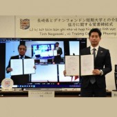 Tỉnh Nagasaki hợp tác với Cao đẳng Phương Đông về nhân lực ngành điều dưỡng