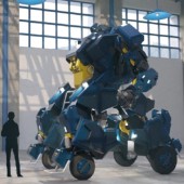 Công ty Nhật tạo ra robot cơ khí ngoài đời thực