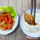 Trải nghiệm "mì căn" vị thịt nướng làm từ đậu nành