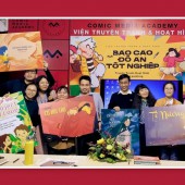 Đào tạo chuyên sâu ngành Họa sĩ truyện tranh tại Viện CMA