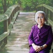 Nữ họa sĩ bắt đầu với con đường nghệ thuật khi 80 tuổi