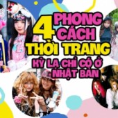 4 phong cách thời trang kỳ lạ chỉ có ở Nhật Bản
