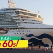 Thêm 40 người nhiễm virus Corona trên tàu Diamond Princess