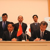 Chính phủ Nhật Bản ký kết viện trợ cho các dự án ở TP.HCM và Cà Mau