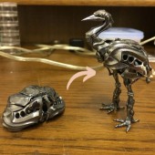 Mô hình cơ khí biến hóa siêu hút mắt của nghệ sĩ người Nhật