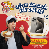 Khởi động cuộc đua “Chiến thần cà ri Nhật – Tích con dấu, săn quà xịn"