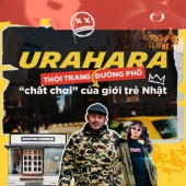 Urahara: Thời trang đường phố “chất chơi” của giới trẻ Nhật