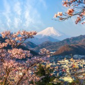 Thiên nhiên và ẩm thực ở Otsuki, thành phố cửa ngõ vào núi Phú Sĩ