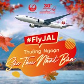 Thưởng ngoạn sắc thu Nhật Bản với khuyến mãi “siêu hời” từ Japan Airlines