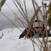 Lên núi tuyết ở Hokkaido để chơi trốn tìm