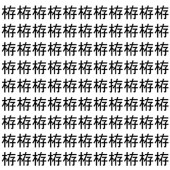 Quiz cho người tinh mắt: Tìm chữ Kanji khác biệt