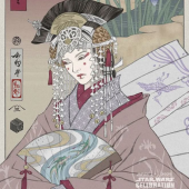 Sẽ thế nào khi các nhân vật Star Wars lên tranh ukiyo-e?
