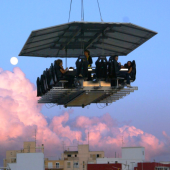 Dinner in the Sky - thưởng thức bữa ăn xa hoa trên bầu trời Tokyo