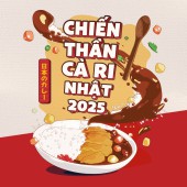 Ăn cà ri Nhật, săn quà siêu xịn: Chiến Thần Cà Ri Nhật 2025 chính thức trở lại