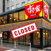 Sukiya tại Nhật đóng cửa gần 2.000 nhà hàng vì lo ngại vấn đề vệ sinh