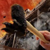 Việc đóng đinh sẽ trở nên thú vị hơn với búa Godzilla