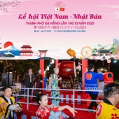 Lễ hội Việt Nam - Nhật Bản thành phố Đà Nẵng 2025 chính thức quay trở lại
