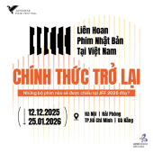 Liên hoan phim Nhật Bản 2025 trở lại với 10 tác phẩm điện ảnh đặc sắc