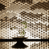 Nét tinh tế của họa tiết Nhật Bản trên những khung gỗ Kumiko