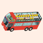 Sushi di chuyển và bạn cũng thế, trên hành trình Sushi Bus đặc biệt